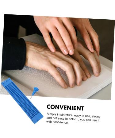 Collbath Braille Tablet & Accessories Set | Durable Braille Slate & Pen for Blind Optimize Your Writing Experience - Buy Online on GoSupps.com