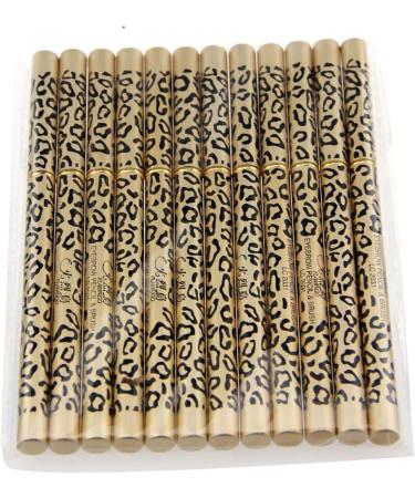 TOVINANNA 2pcs Set 12pcs Eyeliner Pencil with Brush Eyebrow Pen Brow Pencil Water Proof Iron Tube - Buy Online on GoSupps.com