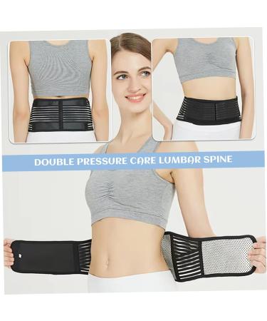 Back Support Belt for Men and Women Self Heating Supportive Lower Back Brace XXL Breathable Lumbar Support Belt with Straps Back Belt - Buy Online on GoSupps.com