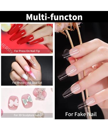 Buy Beautilux 50g Solid Nail Glue Gel for Acrylic Tips - Multifunctional Gel for 3D Art Strass & Press-On Nail Designs - Fast International Shipping - Buy Online on GoSupps.com