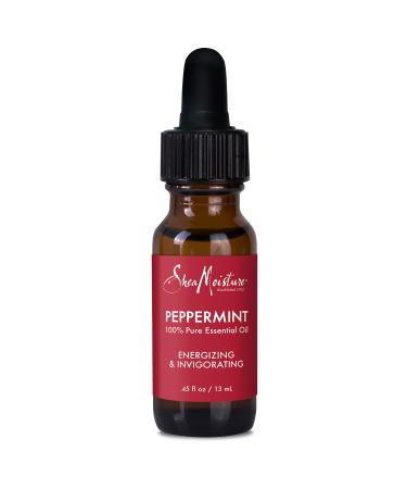 Sheamoisture 100% Pure Essential Oil to Uplift and Energize Peppermint Body Oil Sulfate Free and Paraben Free 0.45 oz