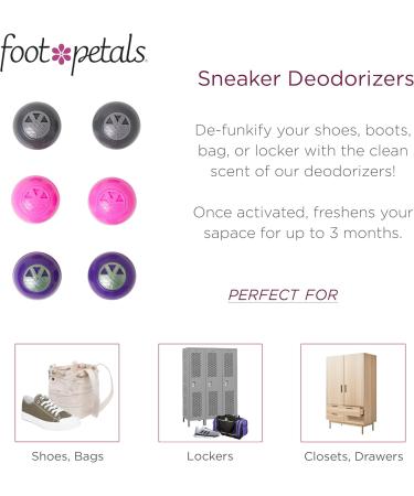 Fancy Feet Women's Sneaker Deodorizers - 3 Pairs for Fresh Shoes | International Shipping Available - Buy Online on GoSupps.com