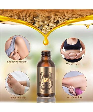 Premium Lymph Cleanse Herbal Detox Oil - Organic Ginger Oil for Relaxation & Anti-Swelling | 2PCs - Apolloostory - Buy Online on GoSupps.com