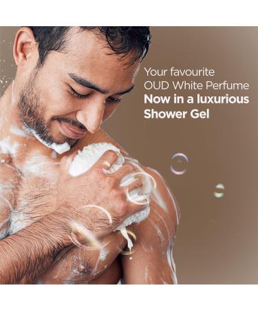 Bella Vita Luxury OUD WHITE Body Wash - Hydrating Shower Gel with Aloe Vera for Deep Cleansing & Soft Skin (500ml) | International Shipping Available - Buy Online on GoSupps.com