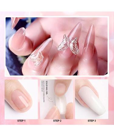YEPYEPGO Solid Sculpture Builder Gel for Nail Art 15g - Clear Eco-Friendly Non-Sticky Gel for Nail Extension & 3D Designs - Buy Online on GoSupps.com