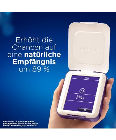 Clearblue Fertility Monitor Advanced Set - 1 Monitor + 33 Test Sticks for Accurate Ovulation Tracking | Ship Internationally - Buy Online on GoSupps.com