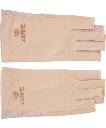 Manicure Gloves Anti Uv Manucure for Fingerless Fingerless Fiber Cotton Anti Uv Manicure Moisturizing Gloves (Generic1wb6cehp7k-12) - Buy Online on GoSupps.com