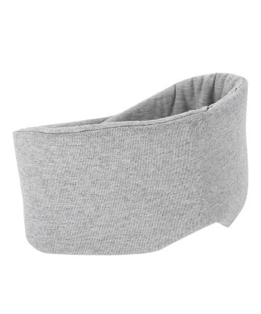 Salmue Sleep Eye Mask with Nose Baffle | Adjustable Blinder Blindfold for Travel and Nap | Comfortable and Breathable Eye Cover (Grey) - Buy Online on GoSupps.com