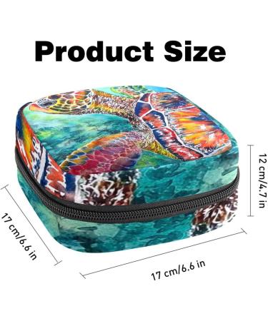 Portable Menstrual Pad Bag & Swim Storage for Girls & Women - Seate Zippered Cup Pouch - Buy Online on GoSupps.com