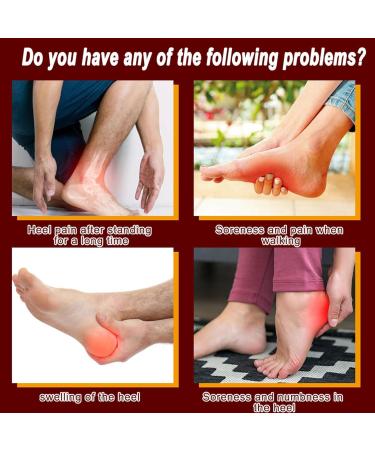 Heel Massage Lotion 20 g Soothing Heel Massage Cream | Non-sticky muscle-relaxing smoothing solution for ankles lower back neck and shoulders - Buy Online on GoSupps.com