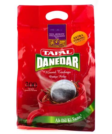 Kajal Tapal Danedar black tea bags 300 tea bags 750 g black tea from Pakistan 100 natural ingredients allergenfree ideal for tea lovers