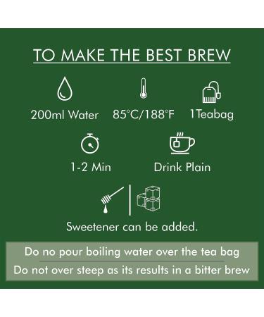 Octavius Lemon Honey Green Tea - 100 Enveloped Double Chamber Tea Bags - Perfect for Tea Lovers - Pack of 1 - Buy Online on GoSupps.com