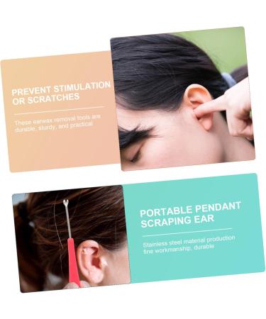 BCOATH Ergonomic Ear Tools 200pcs Ear Cleaning Spiral Ear Cleaner Material Non-Fading Safe for Daily Use - Buy Online on GoSupps.com