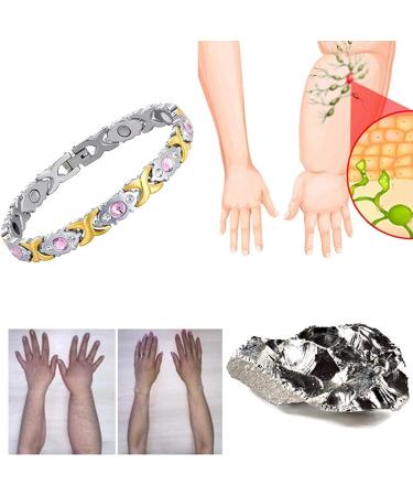 NBZZ Lymphdrainage Magnetic Bracelet - Exquisite Energy Health Bracelets for Arthritis | Perfect Mother's Day Gift - 4PCs - Buy Online on GoSupps.com