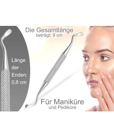 Buy Small Corner Lifter Foot Care Tool - Stainless Steel Nail Lifter & Pedicure Instrument with Case - Specialist Quality - Buy Online on GoSupps.com