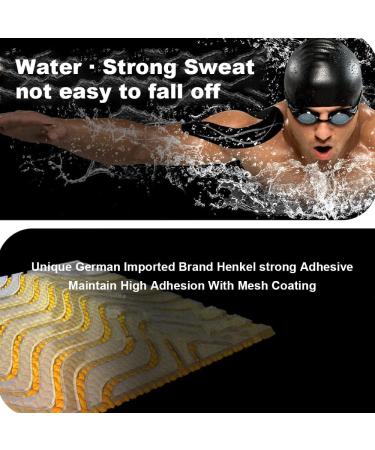 Kinesiology Tape for Sports | 16ft Water Resistant Elastic Latex Free - Knee Elbow & Shoulder Pain Relief - Black - Buy Online on GoSupps.com