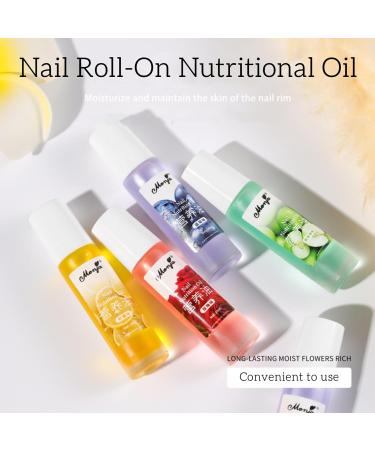 Nail Cuticle Oil Roll-On Nail Nutrition Oil Repairs Dryness of Damaged Nails and Cuticles Strengthening Repair for Peeling Brittle and Broken Nails  - Buy Online on GoSupps.com