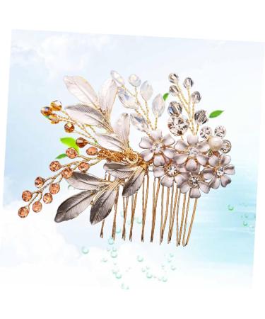 Beaupretty Hair Combs for Women Wedding Hair Clip Goody Hair Clips for Women Pearl Hair Barrettes Essential Oils Wallet Ice Face Mold Hair Accessories for Prom Tiara Bride Rhinestones - Buy Online on GoSupps.com