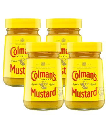 The Bramble Bay Colman's Original English Mustard | Deliciously Spicy Classic to Transform Dishes | Versatile Mustard Jar-Wra