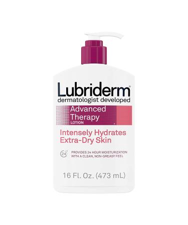 Lubriderm Advanced Therapy Fragrance-Free Moisturizing Lotion 16 fl. oz (Pack of 2) - Buy Online on GoSupps.com