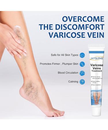 TASVAM Varicose Veins Cream - Treatment for Legs, Relief Spider Veins, Strengthen Capillaries for Improved Circulation - Buy Online on GoSupps.com