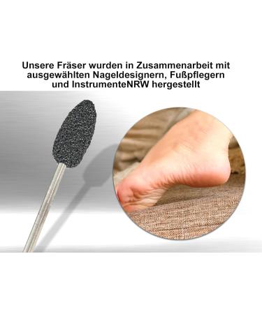 High-Quality Ceramic Milling Cutter for Fast Corneal Removal & Foot Care - Coarse Nail & Corneal Grinding Tools - Buy Online on GoSupps.com