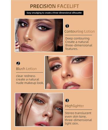 SUMEITANG Liquid Highlighter Wand Cream | Face Contour & Brightening Stick #04 White | Long-Lasting Waterproof Formula - Buy Online on GoSupps.com