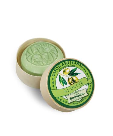 Master Savonitto - Wooden soap box - 100g (Fig Olive)