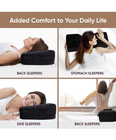 Navizam Memory Foam Lash Pillow for Eyelash Extensions + Extra Case - Ergonomic Neck Support - Buy Online on GoSupps.com