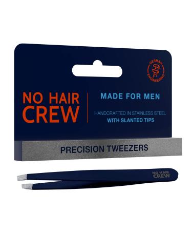 NO Hair Crew Precision Tweezers for Men - Handcrafted in Germany Made from Stainless Steel.