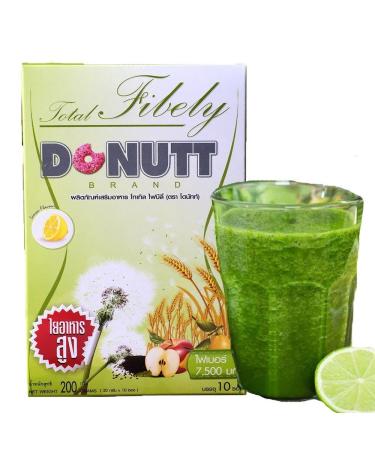 Detox Total Fibely Donutt Brand Detoxification Care & Cleaning Colon and Excretory system.