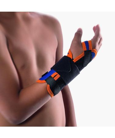 Bort 112730 Medium Black Wrist Support - Portable Adjustable Wristwear for Right & Left Hand - Available in Various Colors - Buy Online on GoSupps.com
