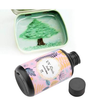 Safe and eco-Friendly UV Resin Coloring UV Resin o More Waiting Art Crafts Nail Art Garment Accessories Crafts Soft Glue 100g - Buy Online on GoSupps.com