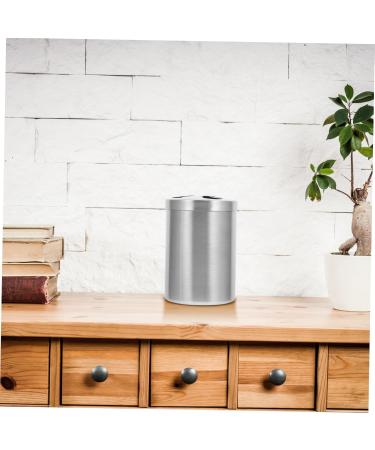 Garneck 6 Pack Toothbrush Holder Organizer - Stainless Steel Toothbrush Stand & Pencil Cup - Stylish Metal Rack for Shared Use - 9x6x6cm - Buy Online on GoSupps.com