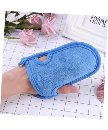 4pcs Healeved Baby Mitts & Infant Sponge Set - Blue Bath Towel & Shower Glove - Buy Online on GoSupps.com