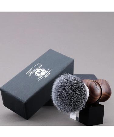 Haryali London Razor Brush - Premium Silver Tip & Synthetic Hair for the Best Shave | Perfect Gift for Men - Buy Online on GoSupps.com