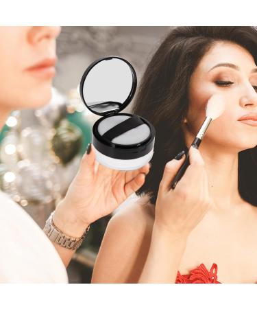 Beavorty Powder Puff Empty Powder Compact Makeup Empty Powder Case Shampoo Stereotypes Travel Filling Powder - Buy Online on GoSupps.com
