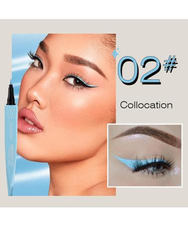 Colorful Eyeliner Set | Colorful Eye Liner | Long Lasting 8 Colors Eye Liner for Ladies Teens Girls. Halloween Spring and Festival Makeup Frifer - Buy Online on GoSupps.com