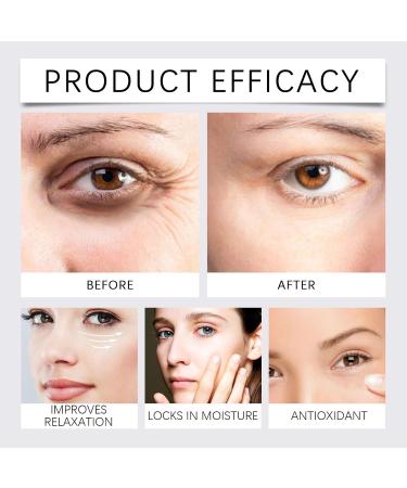 Cc Eye Cream with Centella Asiatica - 3 in 1 Full Coverage Anti-Dark Circles Cc Cream - Moisturizing Brightening and Tinted Corrector - SPF 20 Sun Protection (Dark) - Buy Online on GoSupps.com