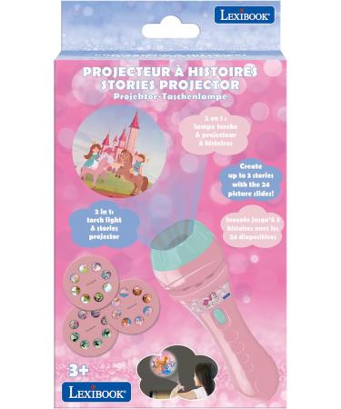 Lexibook LTC050UNI Unicorn Torch Light & Projector - 3 Discs, 24 Images for Creating Unique Stories (Pink) - Buy Online on GoSupps.com