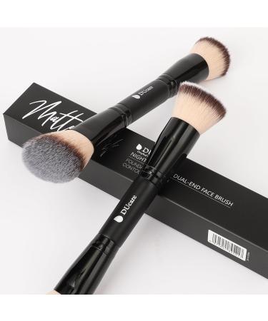 DUcare Double Ended Foundation Brush - Perfect for Liquid Powder & Cream Makeup Blend Like a Pro - Buy Online on GoSupps.com