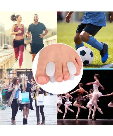 Kimihome 14 Packs Gel Toe Separator - Overlapping Toes, Bunions Relief, Prevent Friction. White - Buy Online on GoSupps.com