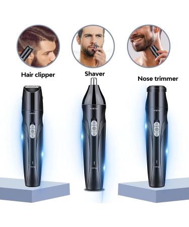 Multifunctional Nose Hair Trimmer & Electric Shaver - Painless Rechargeable Easy to Clean for Men & Women - Buy Online on GoSupps.com