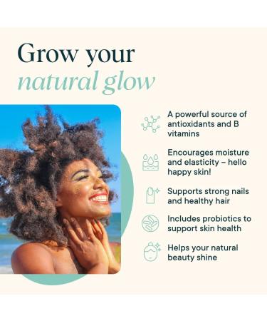 Ora Organic Hair, Skin, and Nails Support- BeYouTiful - Beauty Supplement with B Vitamins and Algae Extracts for Healthy Hair and Skin - 60 Vegan Capsules Beyoutiful (30 servings) - Buy Online on GoSupps.com