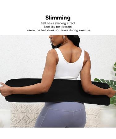 Back Support Belt - Sweat-Resistant Breathable Adjustable & Comfortable | 2XL Body Slimming Design - Buy Online on GoSupps.com