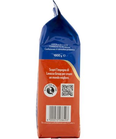Italian Gourmet Lavazza Crema e Gusto Espresso Risveglio Forte Caf en grains 3 x 1 kg (3 kg) Intensit 9/10 m lange italien puissant & cors crema riche style bar + Italian Gourmet polpa - Buy Online on GoSupps.com
