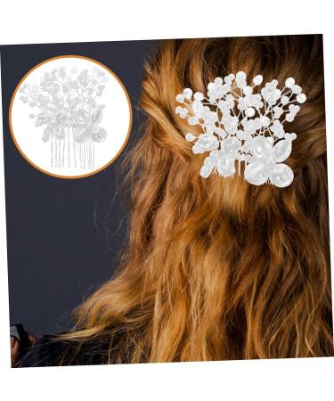 FRCOLOR Rhinestone Headpiece Wedding Hair Side Comb - Buy Online on GoSupps.com