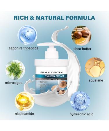 Stdel Firm Tighten Cream | Skin Firming & Hydrating Body Lotion for All Skin Types (100ml) - Tighten & Moisturize Legs Arms Tummy Butt & Thighs - Buy Online on GoSupps.com