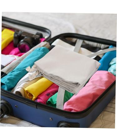 DRESSOOS 4pcs Hair Dryer Storage Bag Hair Dryer Bag Drawstring Bags Hairdyer Bag Mini Pouch Fabric Light Grey - Buy Online on GoSupps.com