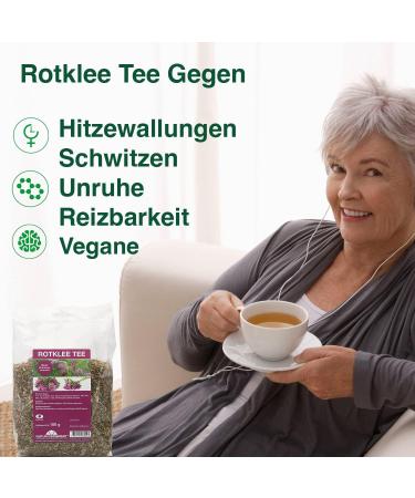  Natur Drogeriet Natur Drogeriet Red Clover Tea 200g - Menopause Tea - Mild Herbal Flavor - Vegan/Plant-Based - From Denmark - Buy Online on GoSupps.com